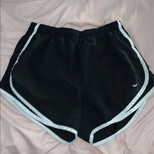 Medium Black Nike Shorts w/ White Trim